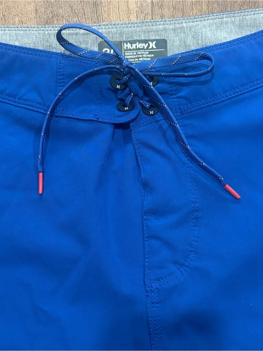 Hurley bold blue